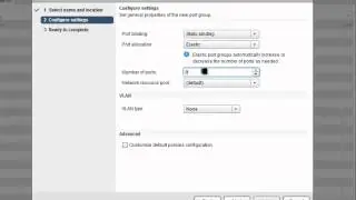 Lesson 04: Creating a Distributed Virtual Switch and Portgroups with the vSphere Web Client