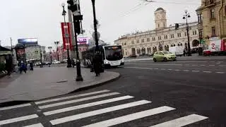 Снег 🌨 в мае. Площадь Восстания