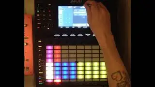 Using the Akai Force as a Performance FX Unit for External Audio .. SnowMetal 2024 IDM trap dubstep