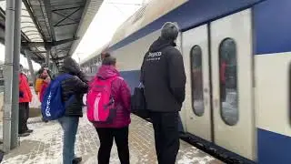 R4508 CFR Calatori sosind in stația CFR Sfântul Gheorge