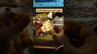 2.5 Watt 10 Meters Led String is best #decoration light for home #unboxing #led