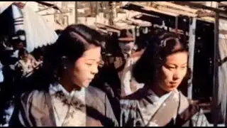 1948 - Shibuya streets, Tokyo, Japan (Remastered, Colorized, 4K, 60FPS)