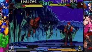 MARVEL vs. CAPCOM Fighting Collection: Arcade Classics - Ken & Akuma Vs Cyber-Akuma
