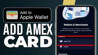 How To Add American Express Card To Apple Wallet (2024) Easy Tutorial