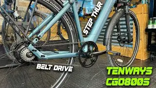 Quiet, Smooth, Belt Drive eBike Made For Everyone / Tenways CGO800s