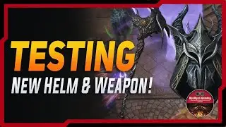 Testing Wizard New Helm & Weapon - First Impression - Diablo Immortal