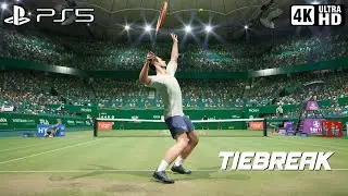 TIEBREAK - Murray vs Kyrgios | PS5 Gameplay (4K 60FPS)