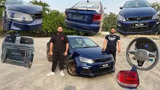India's Loudest Volkswagen Vento 1.6 | Custom Air Intake | Jetta Seats | Virtus Steering Wheel
