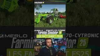 LES PREMIÈRES IMAGES DESCRIPTIVES DE FARMING SIMULATOR 25 !🚜 1/2 #farmingsimulator25 #fs25 #farming