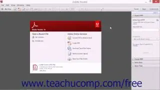 Opening and Navigating PDFs in Reader - Adobe Acrobat XI Training Tutorial Course