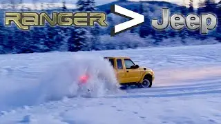 2wd Ranger VS Backcountry SNOW! ❄️🔥