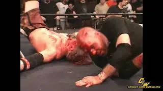 Justice Pain & Nick Gage vs. Necro Butcher & Toby Klein | CZW Violent by Design 2005