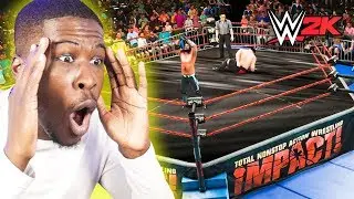We Put the TNA 6 Sided Ring in WWE 2K