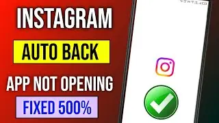 😢 instagram crash problem today | instagram automatic back problem | instagram auto back problem