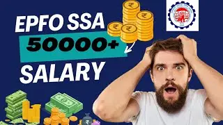 EPFO SSA SALARY 🤩 50000+ #epfo #epfossa#epfossarecruitment2023 #epfossasalary