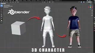 How To Create Any Character In Blender