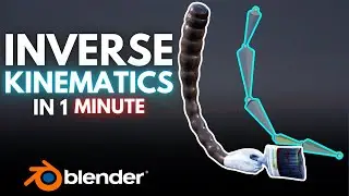 Create Inverse Kinematics in Blender in 1 Minute!