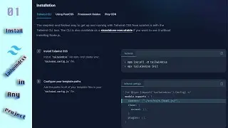 #01 Install Tailwindcss with CLI | Tailwindcss install Bangla tutorial