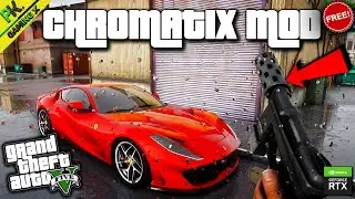 How To Install ChromatiX Graphics Mod In GTA 5 | GTA V - Best Graphics Mod || ChromatriX MOD😍