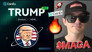 $MAGA - TRUMP TOKEN CRYPTO COIN HOW TO BUY COINEX GLOBAL ETHEREUM MEME SOL SOLANA UNISWAP RAYDIUM