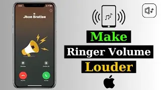 Fix iPhone Ringer Volume Gets Low on Incoming Calls | Ringtone Sound Low Problem (Increase Volume)