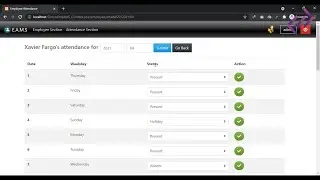 Employee Attendance Management System in PHP MySQL CodeIgniter with Source Code - CodeAstro