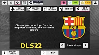 How To Import Fc Barcelona Logo And Kits In Dream League Soccer 2022