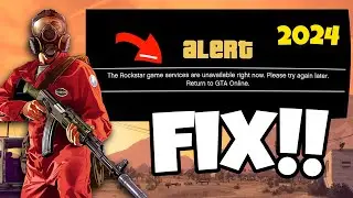 How To Fix GTA 5 Online Rockstar Game Services Are Unavailable in 2024 | GTA V Rockstar Unavailable