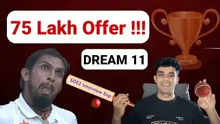 Dream11 75 lakh Offer !!!! SDE 2 Interview Experience.