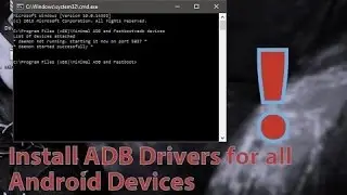 Install ADB Drivers for Any Android Device!! 😀😮👌 [UPDATED]