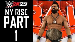 WWE 2K23 - My Rise: The Lock  - Gameplay Walkthrough - Part 1 - 