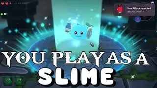 Dungeon Slime Hero! A roguelite dungeon crawler you play as a SLIME!