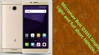 Micromax Q3555 (display/lcd) light ic and full short solution|100%ok.