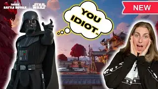 Reacting To Hilarious AI Darth Vader Moments in Fortnite!
