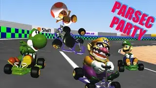 HERE WE GO! | Mario Kart 64 - Part 1 | Parsec Party