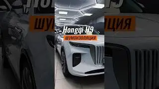 Шумоизоляция Hongqi H9, полная и премиальная ! 