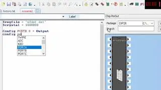 برنامج متحكمات AVR والمحاكاة على بروتوس_ BascomAVR win10& proteus simulation