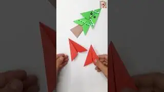 Easy Christmas Crafts for kids at home | Make a Christmas Tree| #toddlerswonderlandofficial #kidsDIY