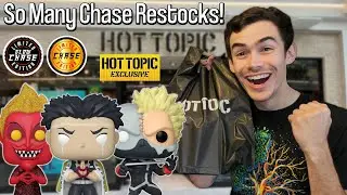 Hot Topic Restocked So Many Anime Chase Funko Pops | Funko Pop Hunting