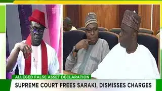 Kennedy Osunwa reacts to Saraki's victory at the Supreme Court
