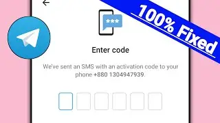How to fix Telegram verification code problem | Telegram code not sending |