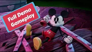 Epic Mickey Rebrushed Demo - Full Gameplay