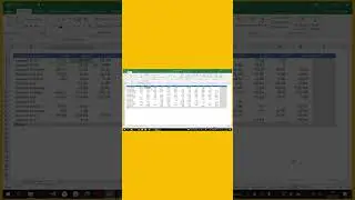 Только не говори, что так делаешь! #excel #shorts
