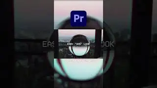 EASIEST Instant VHS effect How to (Adobe Premiere Pro)