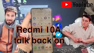 Redmi 10A talkback on salution