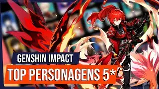 GENSHIN IMPACT - Classifiquei TODOS os personagens 5 ESTRELAS (PT-BR)