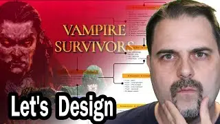 Vampire Survivors Like Game Engine in UML, Unity - Let's Design #4