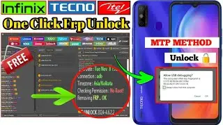 New TFT Unlocker FRP Tool ALL Android Device | infinix / Tecno / itel New Method Frp Bypass 2024