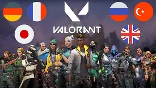 VALORANT VOICE ACTING IN 6 LANGUAGES