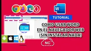 COMO USAR WORD ONLINE EN EL NAVEGADOR WEB (SIN INSTALAR NADA)